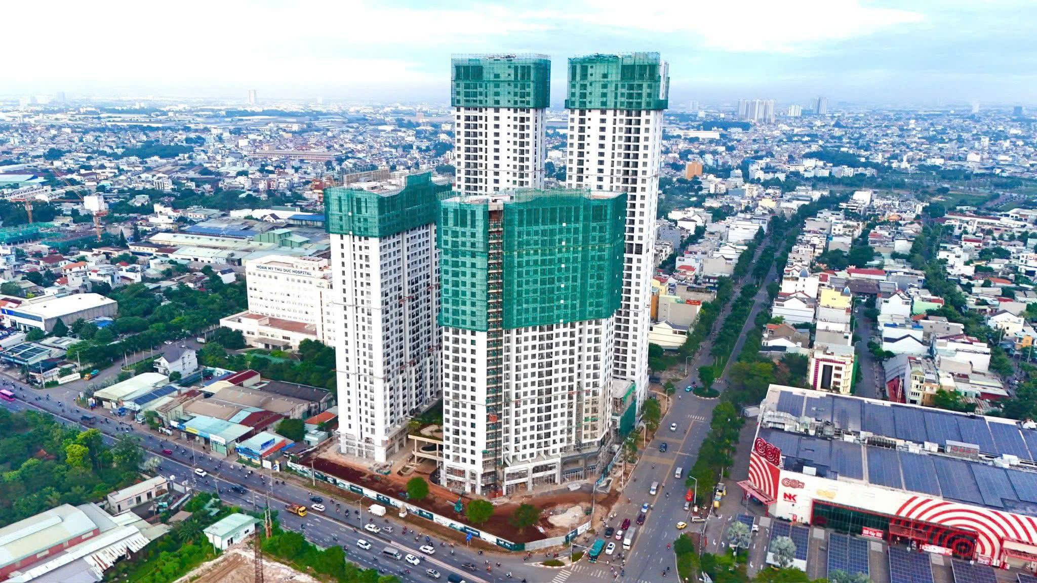 Thực tế căn hộ green Skyline Dĩ An
